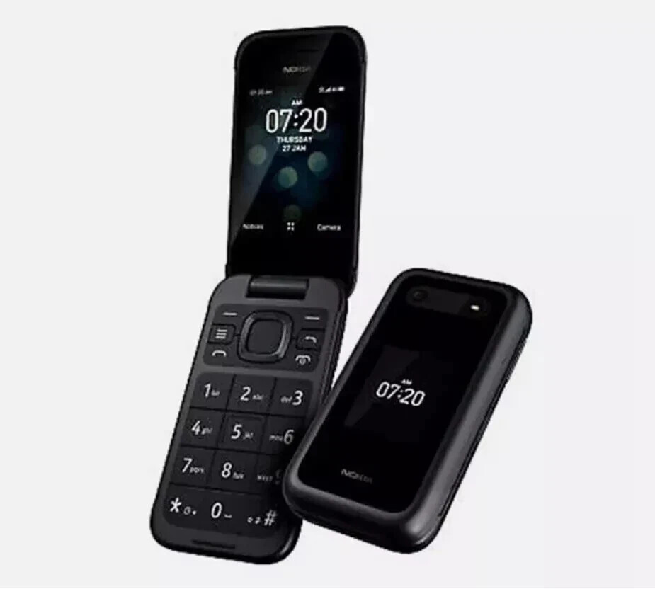 Unlocked Nokia 2780 Flip 4G LTE WIFI 512MB GSM Big Keyboad 2.7″ SmartPhone
