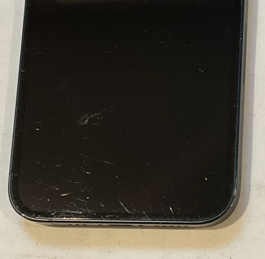 GSM UNLOCKED MIDNIGHT iPhone 13, 256GB A2482 MLAH3LL/A CRACKED BACK FOR REPAIR