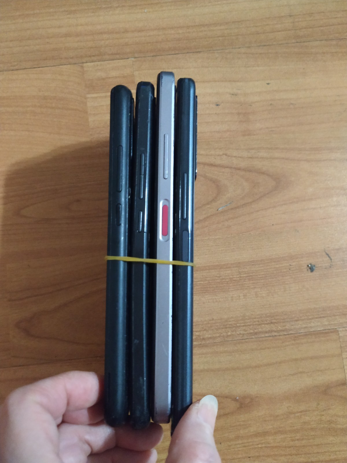 Lot of 4 Mixed model T-Mobile TCL Smartphone For part