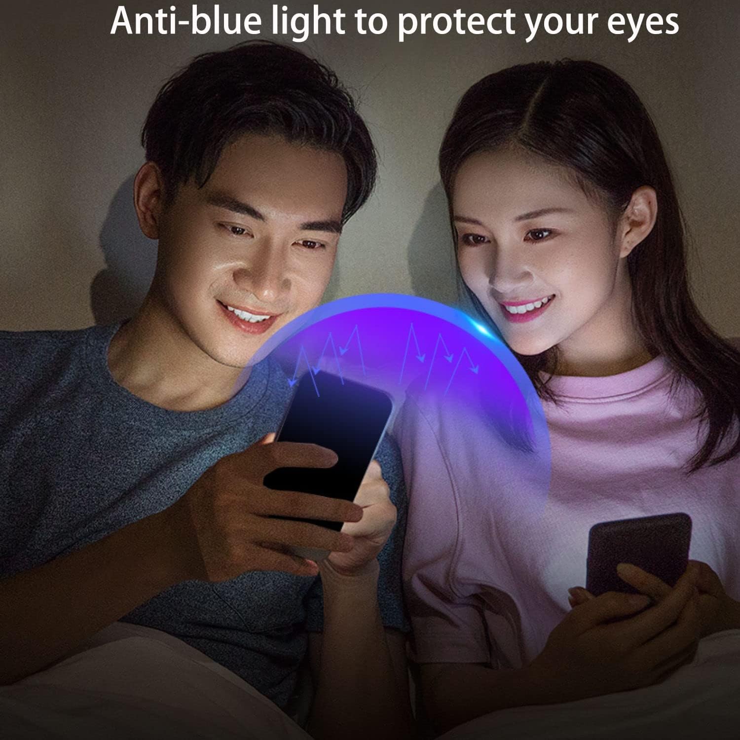 2PCS Anti-Blue Privacy Screen Protector for Samsung Galaxy S23 Ultra 6.8 Inch An