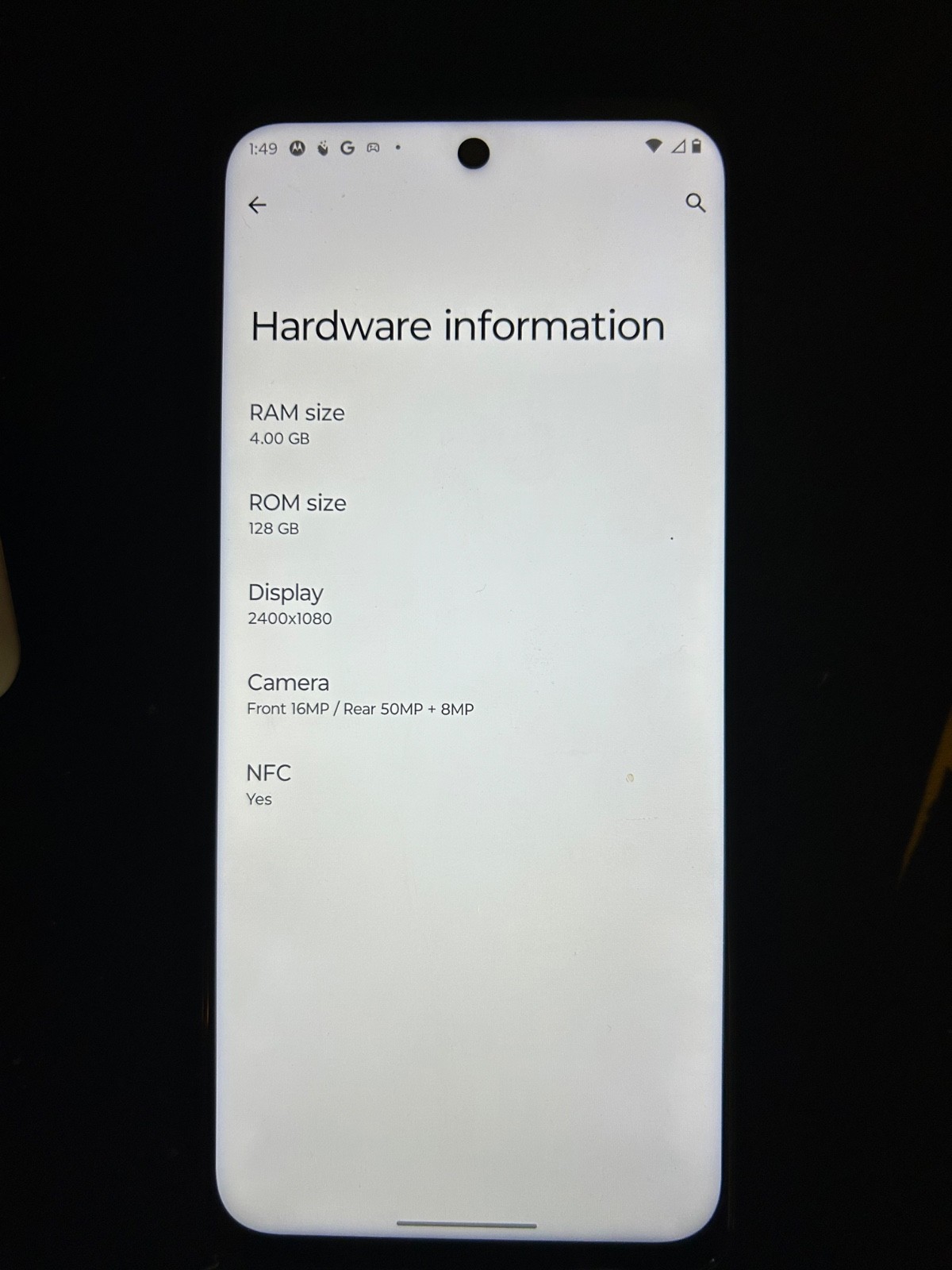 Motorola Moto G 5th Generation