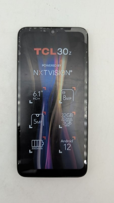 TCL 30 Z Android Smartphone Verizon Locked 6.1″ HD 32GB 8MP NFC Camera 3G Black