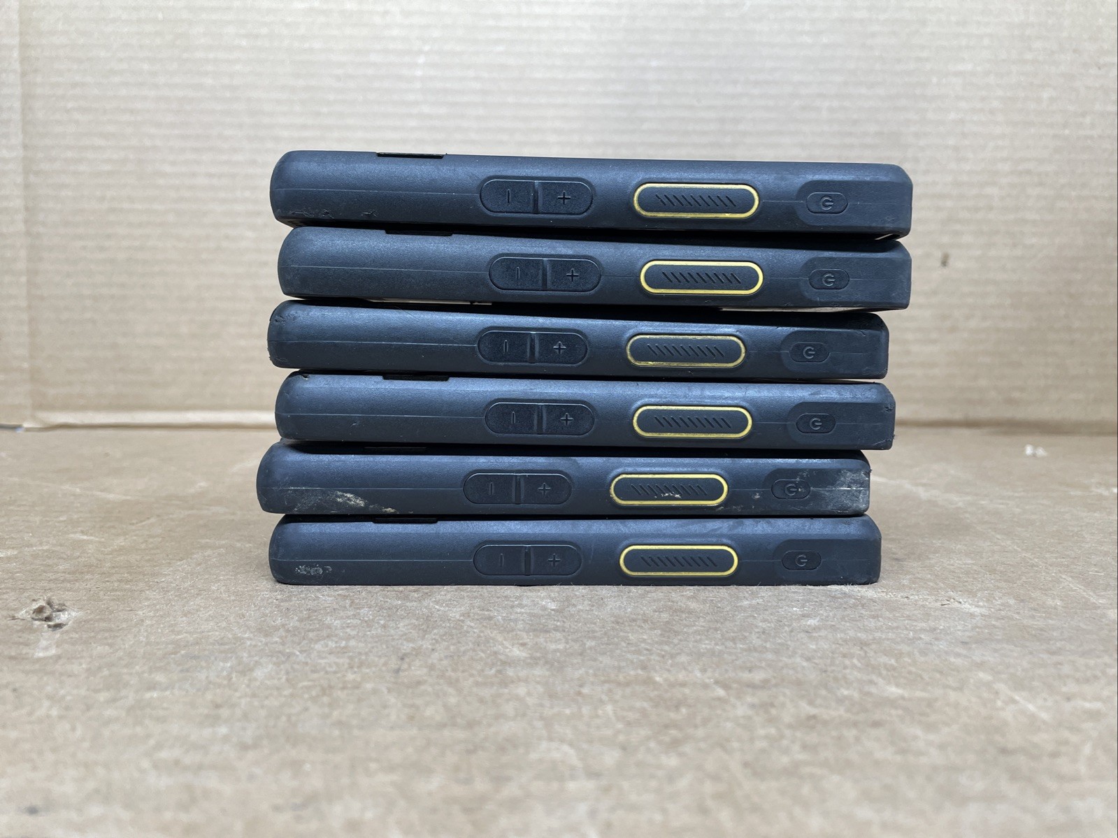 LOT OF 6 Sonim XP10 | Black | AT&T | FRPLOCK | NO POWER | FOR PARTS | READ