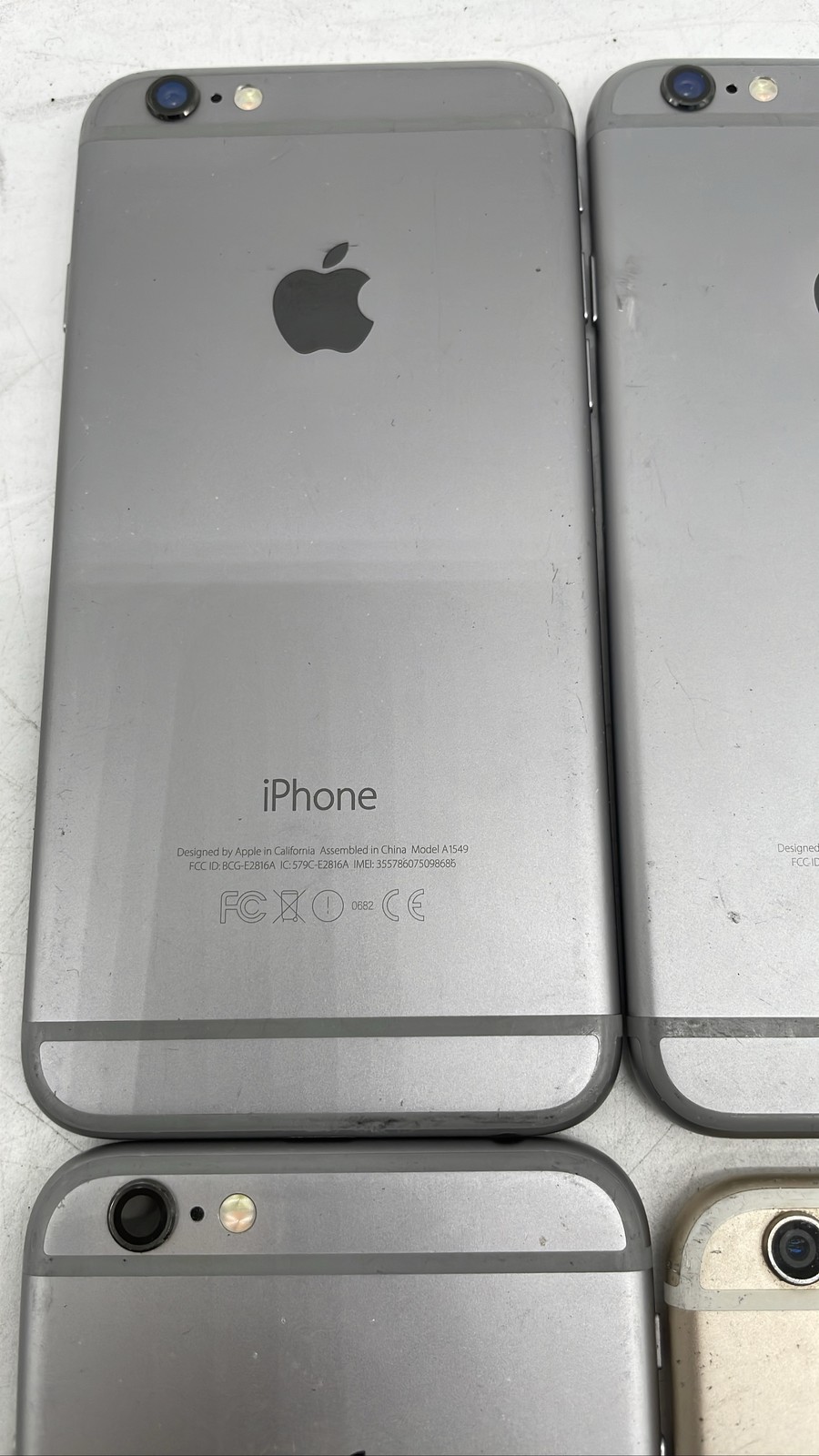 Apple iPhone 6 6 Plus 6s Plus 7 A1549 A1586 A1688 A1660 For Parts Lot Of 8