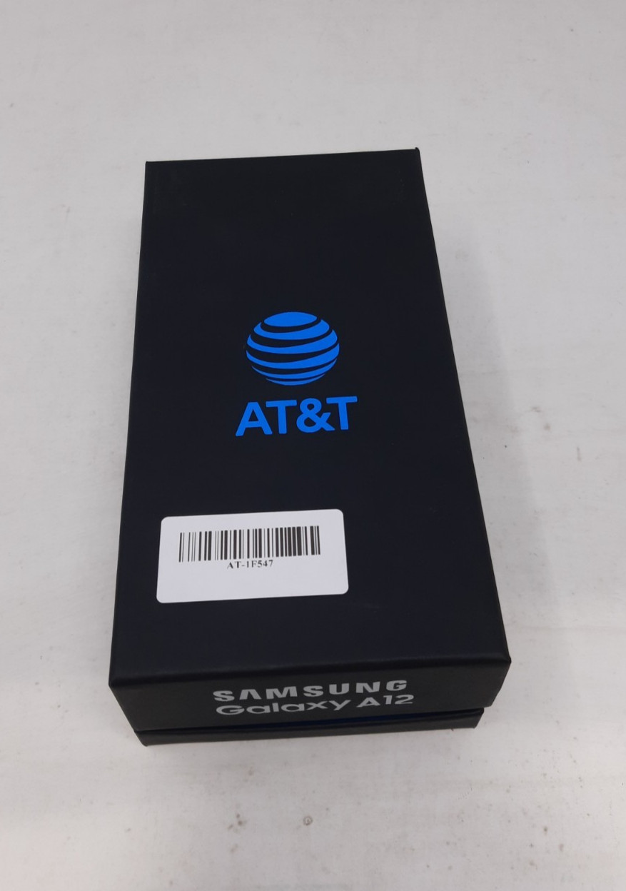 Samsung Galaxy A12 A125U 32GB Black (AT&T) – New Open Box
