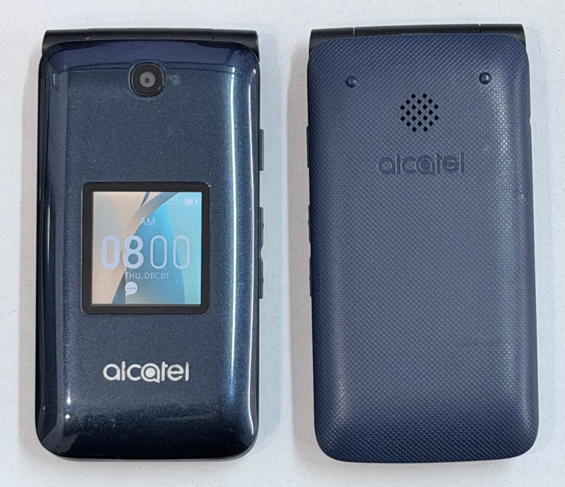 UNLOCKED ALCATEL Flip 2 4044w / 4044n Camera 4G LTE Cell Phone *READ