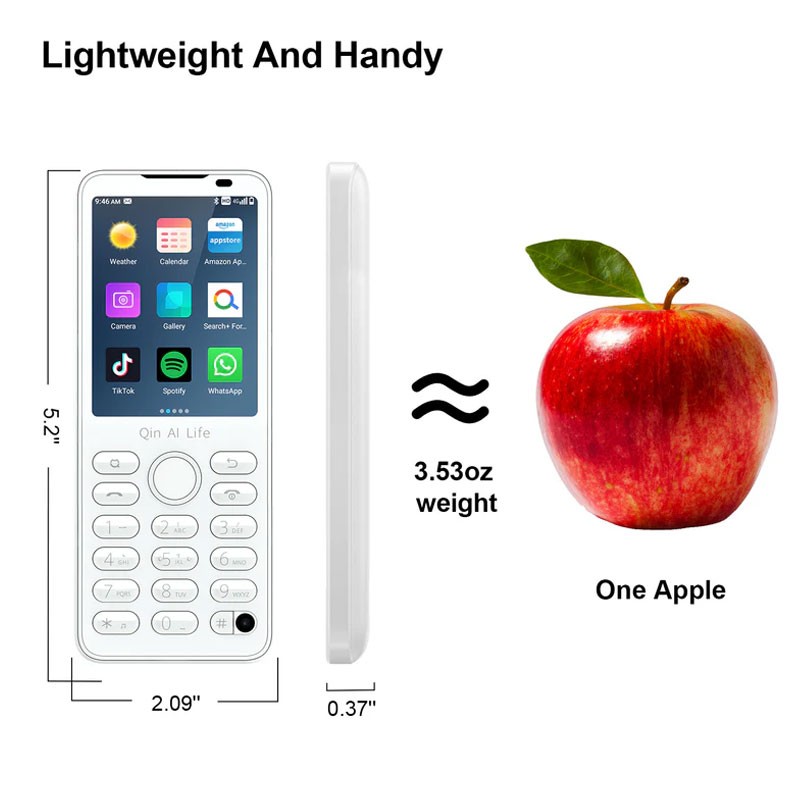 MINI QIN F21 PRO 4G LTE Android 11 Smartphone Slim Keyboard Fashion Slim Mobile