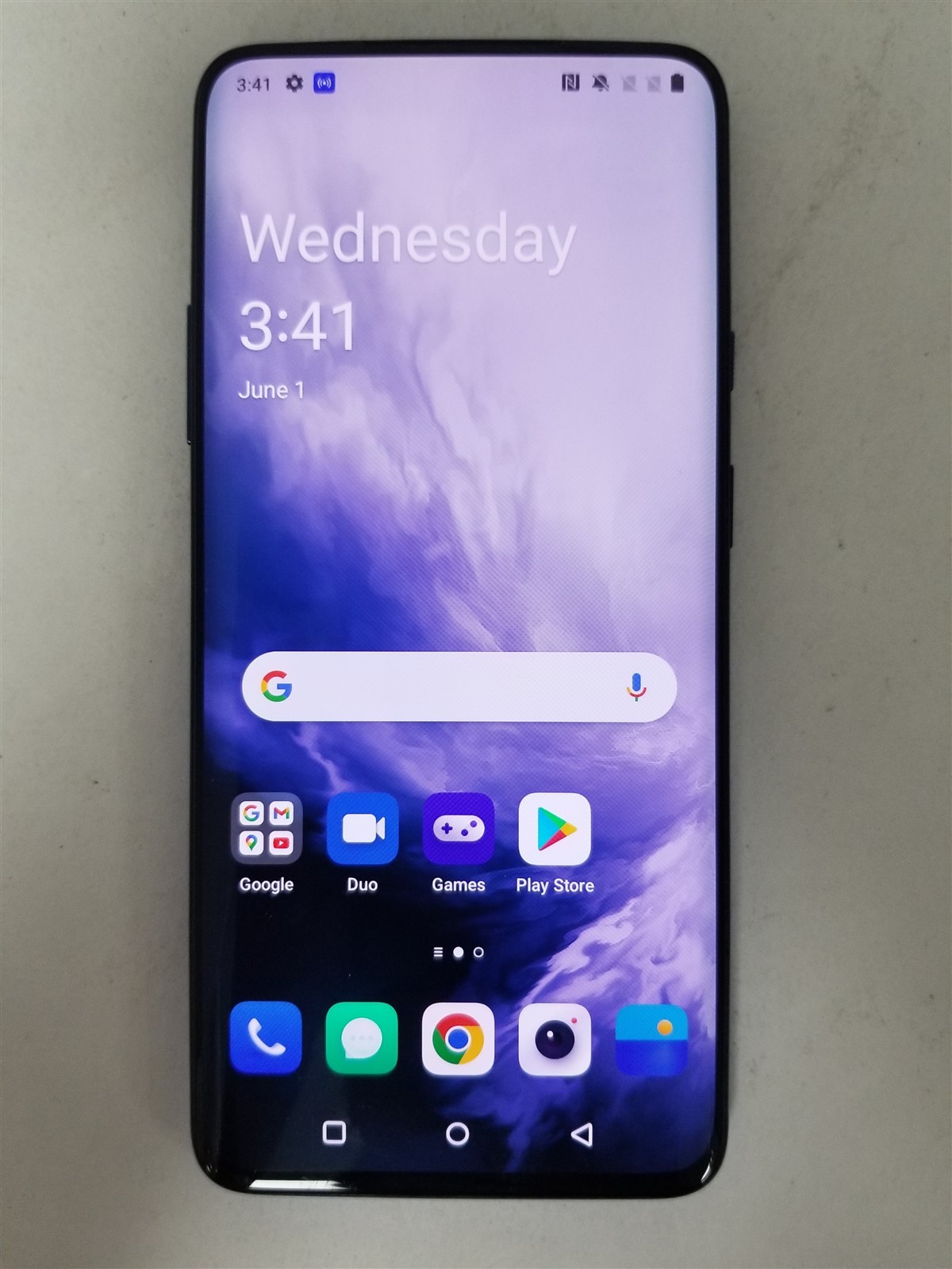 OnePlus 7 Pro Dual SIM 256GB Blue GM1917 (Unlocked) Damaged zD3087