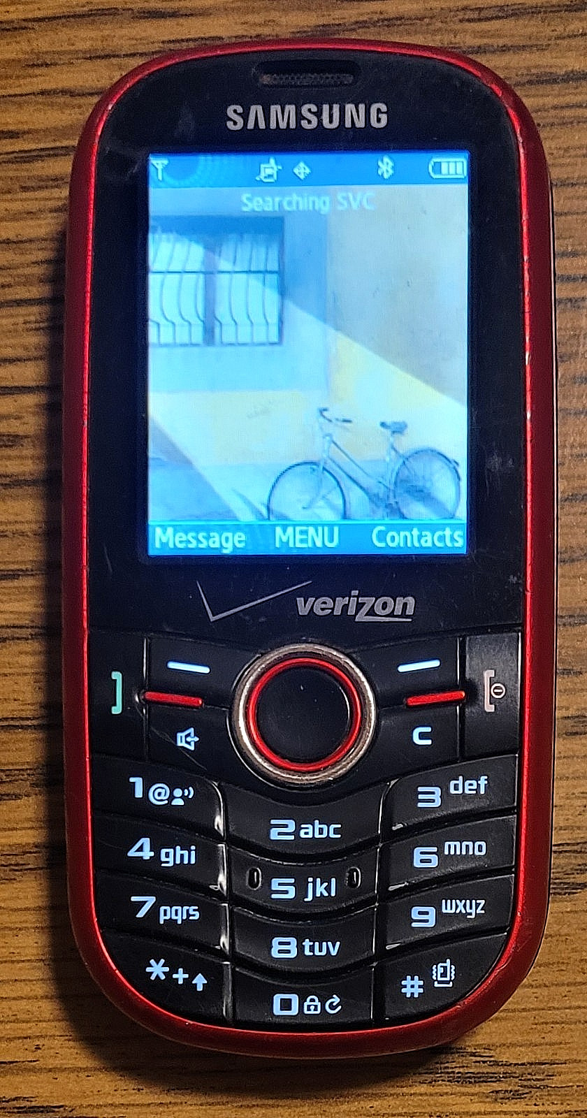 Samsung Intensity SCH-U450 – Red and Black ( Verizon ) Slider Phone – Boxed