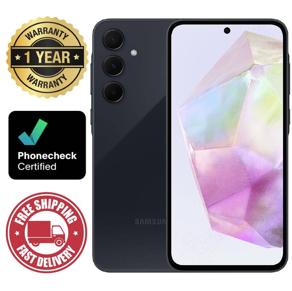 Samsung Galaxy A35 5G – 128 GB – Awesome Navy (Spectrum) Smartphone – Good