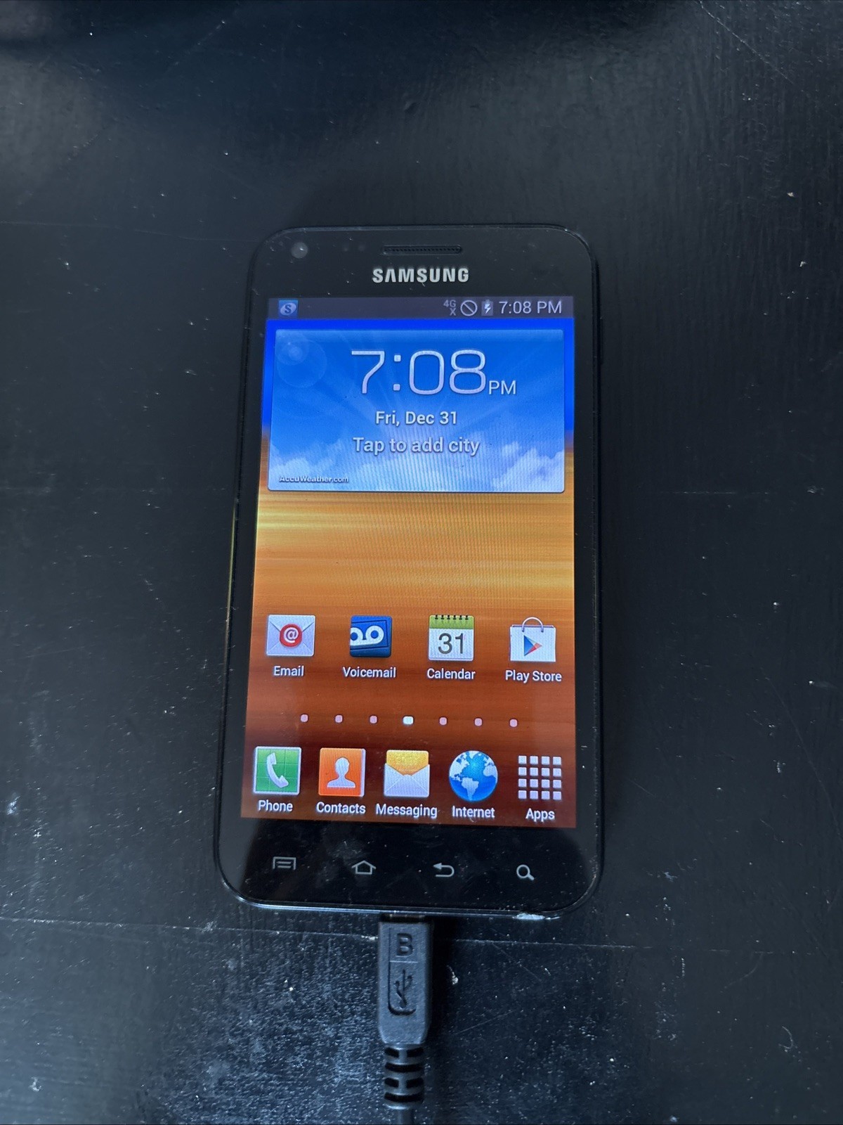 Samsung Galaxy S2 Epic SPH-D710 4g (Sprint) Cell Phone Rare
