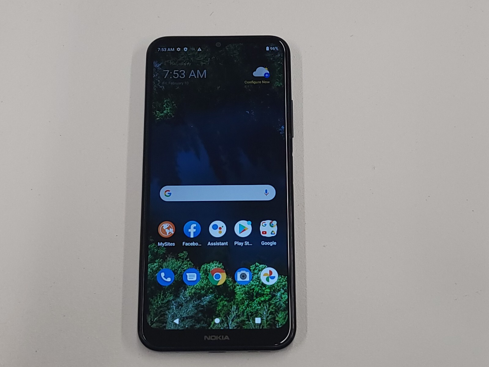 Nokia G100 (N150DL) 32GB – Blue (TracFone) Smartphone – N262