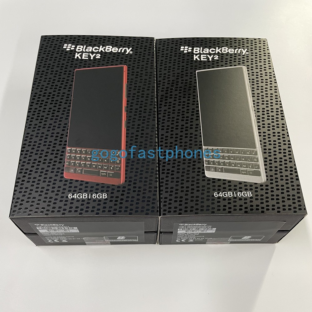 BlackBerry KEY2 Single or Dual SIM 64GB Unlocked 3500mAh New Sealed Smartphone