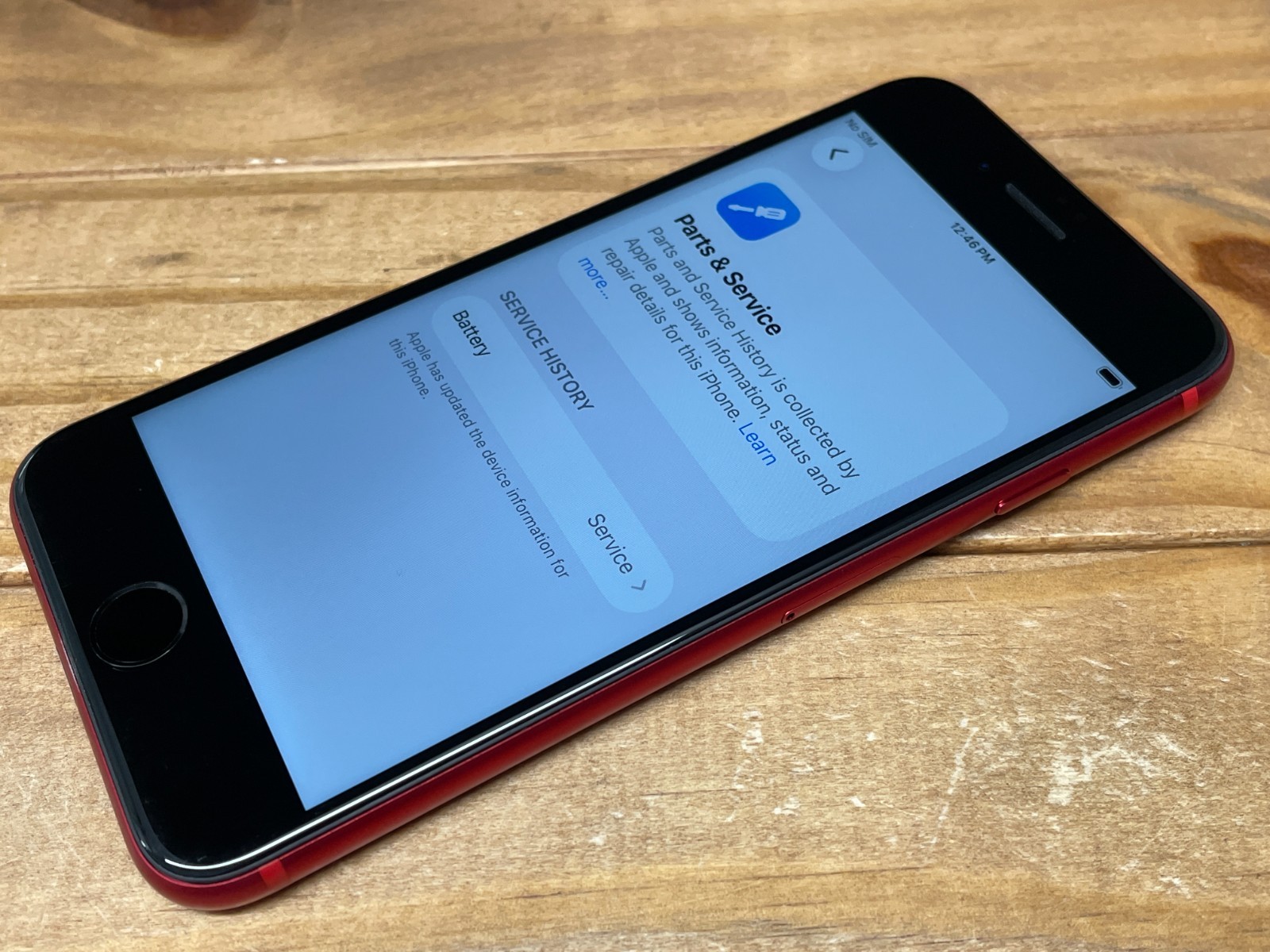 Apple iPhone SE 2nd Gen. – 64GB – RED (Unlocked) A2275 – Works – 76% Bat