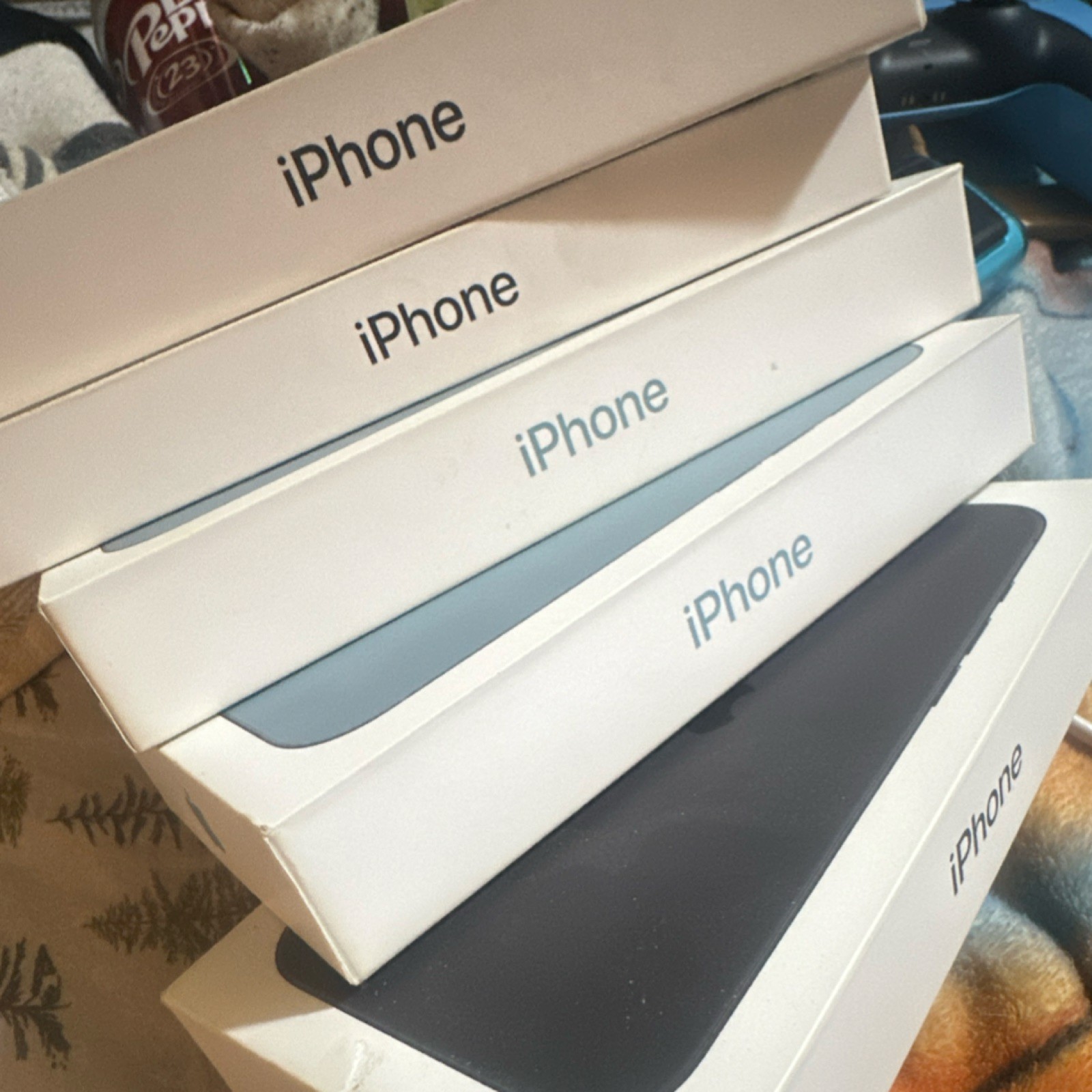 Apple iPhone, Multiple models Original Boxes Lot for Storage or Display