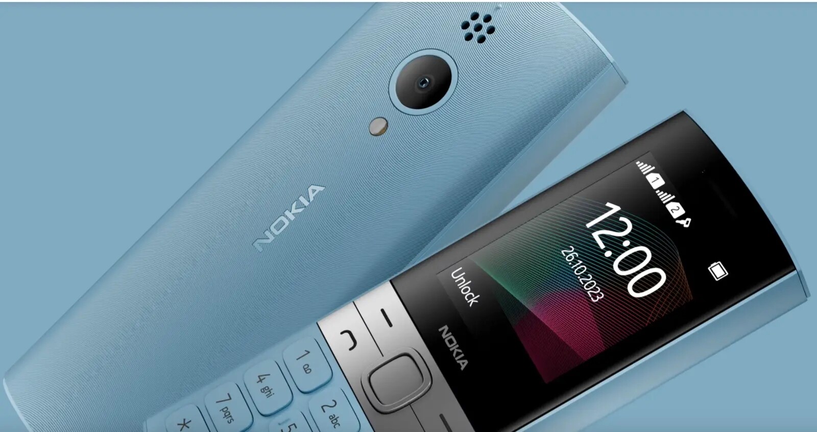 Nokia 150 2023 Dual SIM 2.4″ 2G GSM 900 / 1800 0.3MP FM radio Keyboard Phone