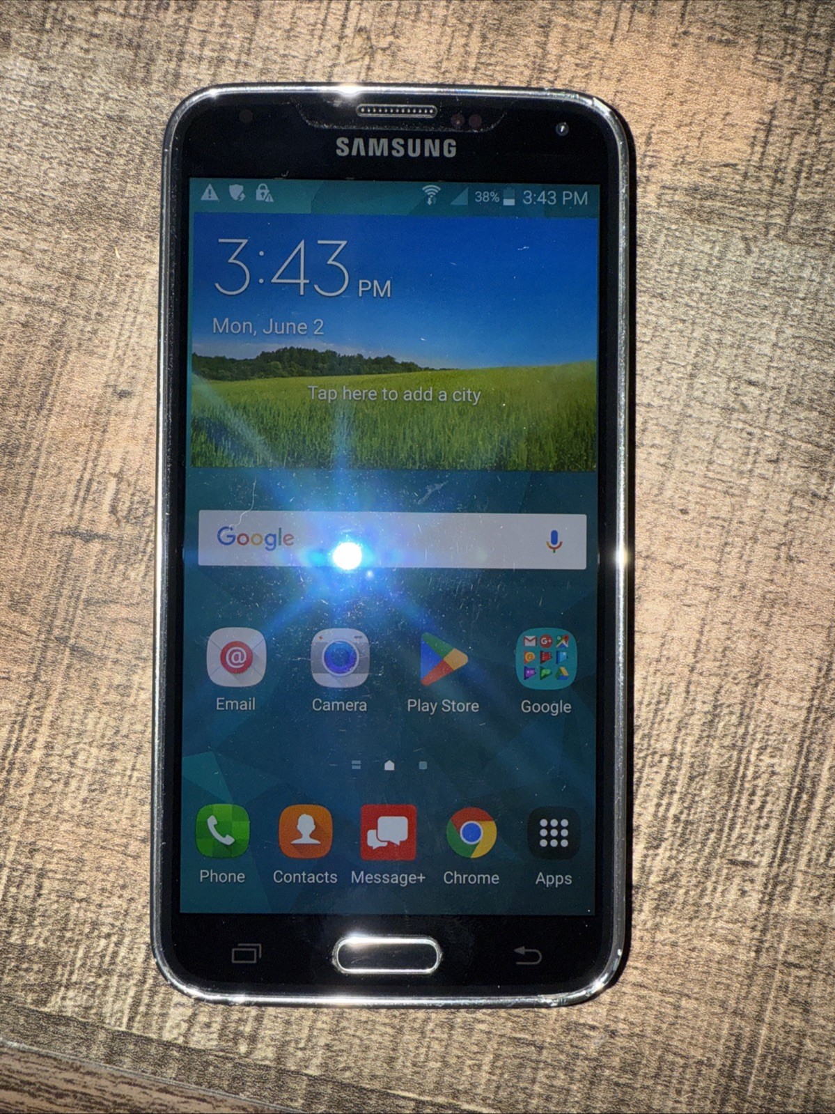 Samsung Galaxy S5 (SM-G900V) 16GB – Black (veriz) Smartphone – Clean IMEI –