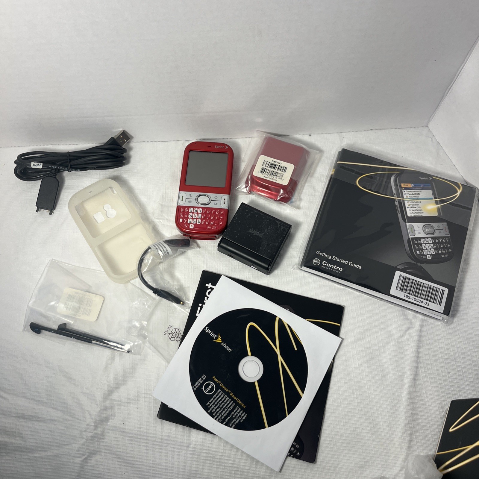 Palm Centro Sprint Wireless PDA Touchscreen Phone with Box EUC ( Power Tested)