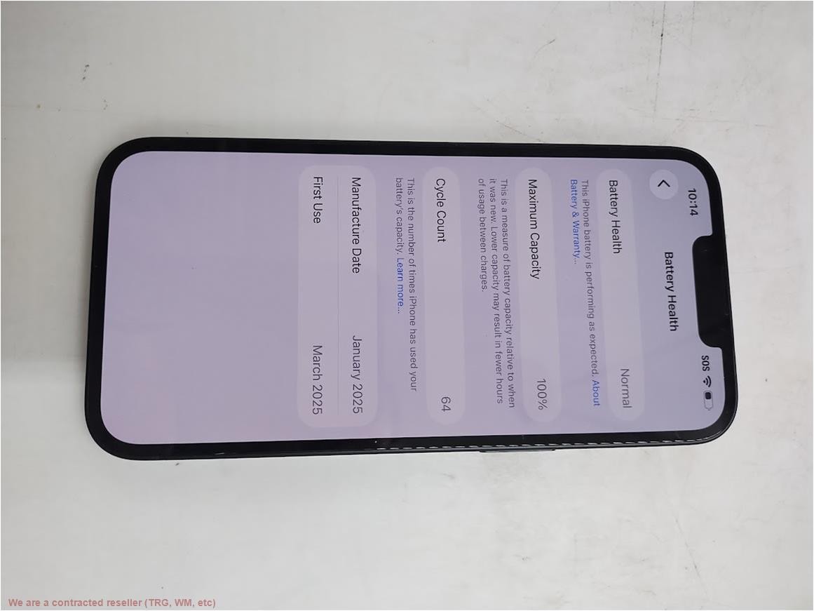 Apple iPhone 16e 128GB Black LTE Cellular 3N758LL/A UNKNOWN CARRIER SEE DETAILS