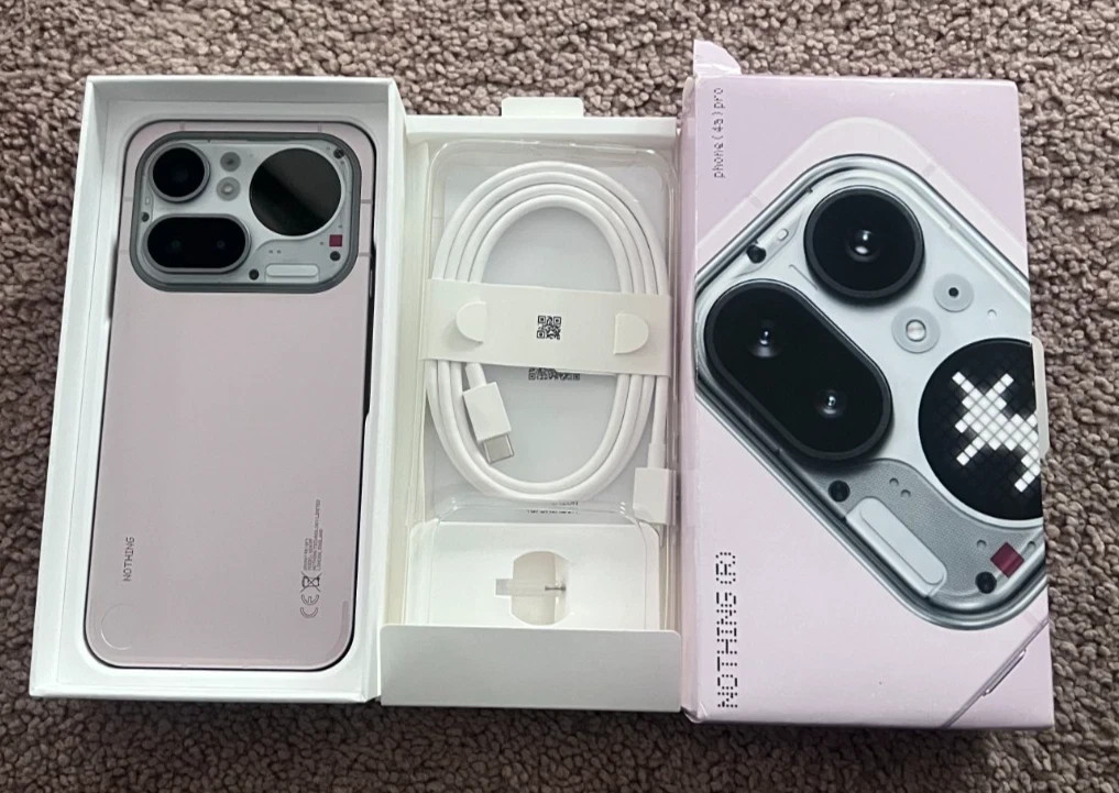 Nothing Phone (4a) Pro Pink 12GB RAM 256GB Smartphone A069P (Open Box)