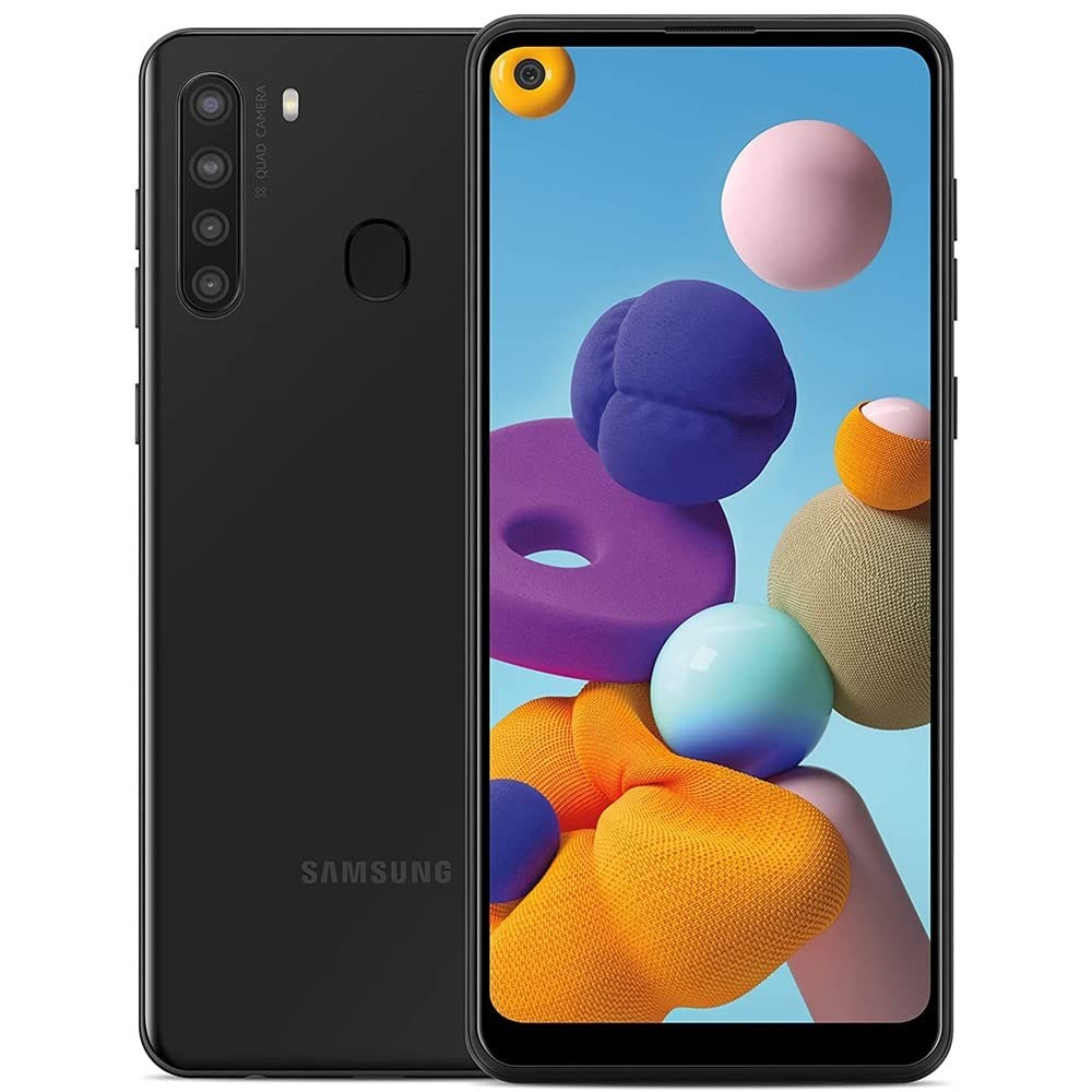 Samsung Galaxy A21 SM-A215U 32GB Unlocked 4G LTE Android Phone Black New Sealed