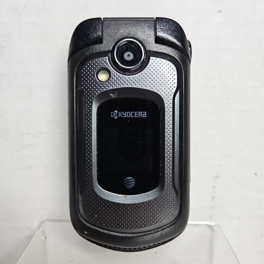 Kyocera DuraXE 8GB Black AT&T GSM Rugged Flip Phone WORKING
