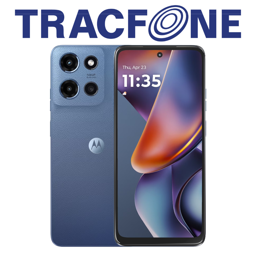 Motorola Moto G 2025 64GB Sapphire Blue TracFone Locked Very Good
