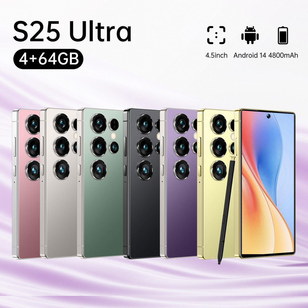 Unlocked version S25 super mini phone 4G smartphone 4.5 inch Android phone new
