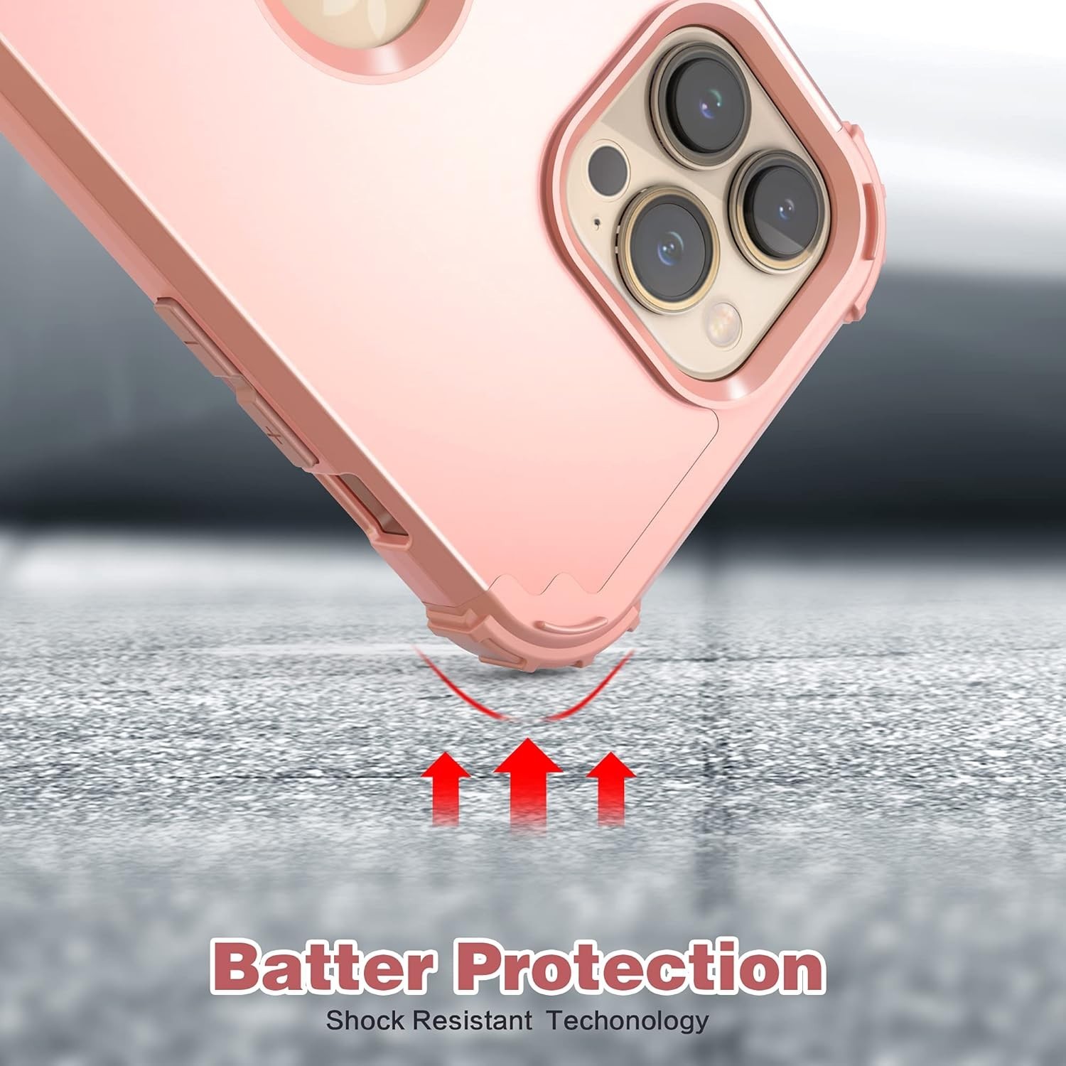 for iPhone 14 Pro Max Case Heavy Duty Hybrid Shockproof Bumper Durable Phone Cov