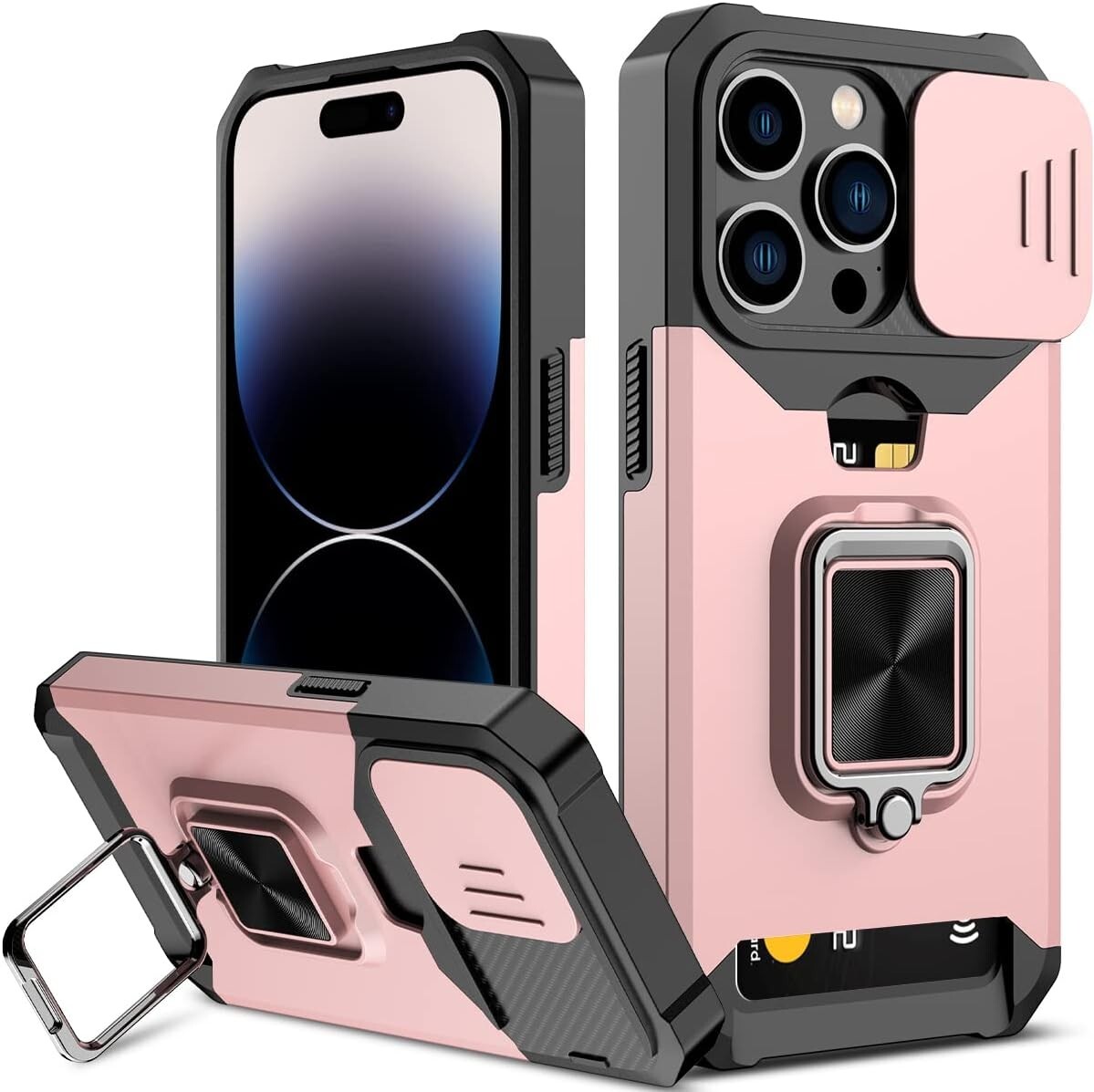 For iPhone 14 Pro Case Military Grade Protection Cover Armor Rugged