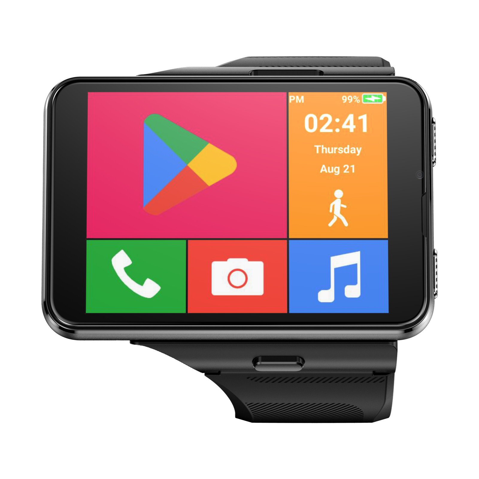 2.88″ Larger Screen 4G Smart Watch Android 11 Dual Camera WIFI GPS SIM Support