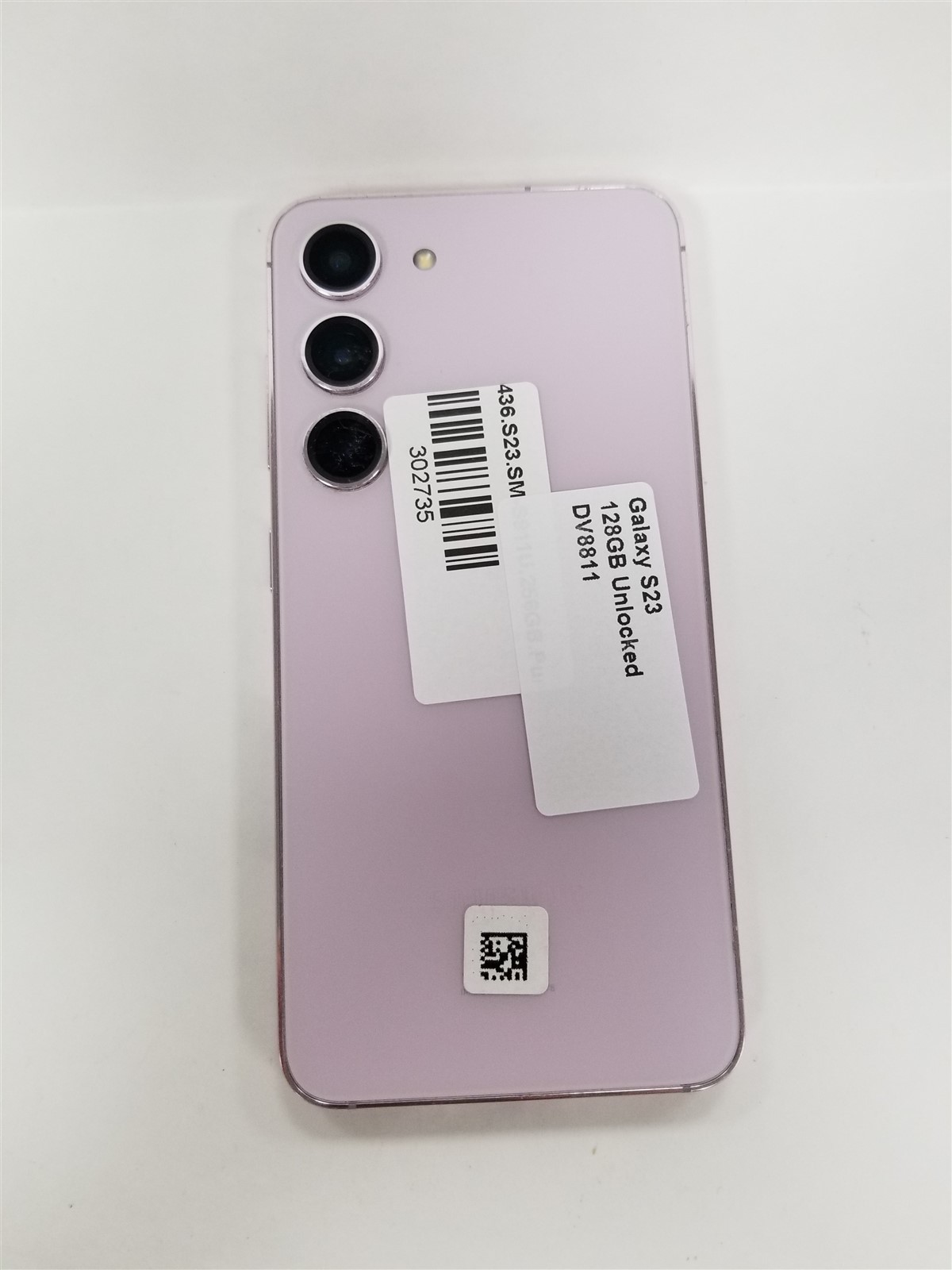 Samsung Galaxy S23 128GB Purple SM-S911U (Unlocked) Fully Functional DV8811