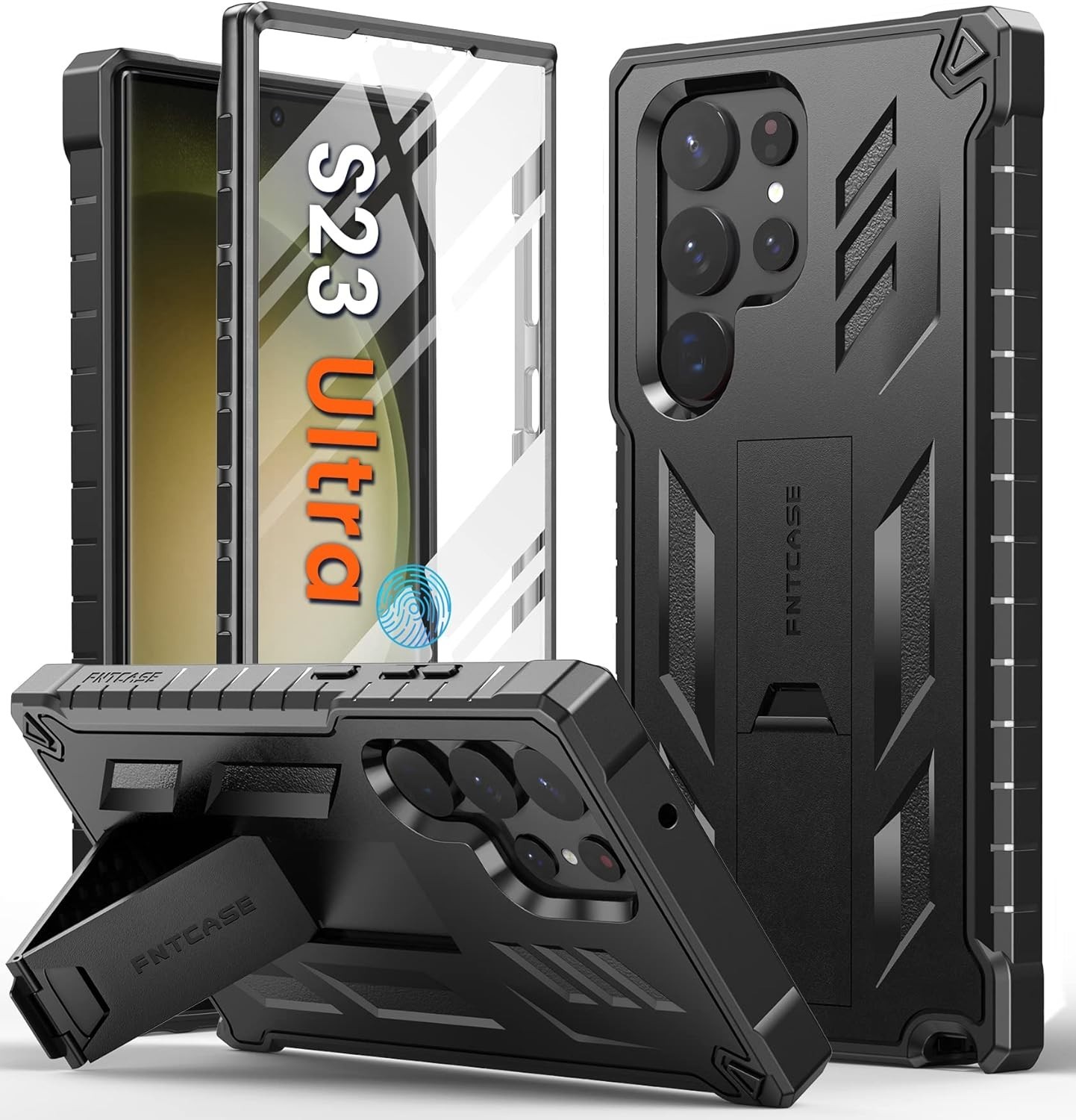 Samsung Galaxy S23-Ultra Case: Military Grade Drop Proof Protection Mobile Cover