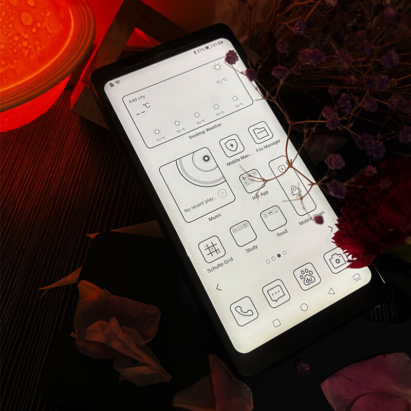 4G Hisense A9 E ink Reading Smartphone Cold Warm Backlight eBook Reader Mobile