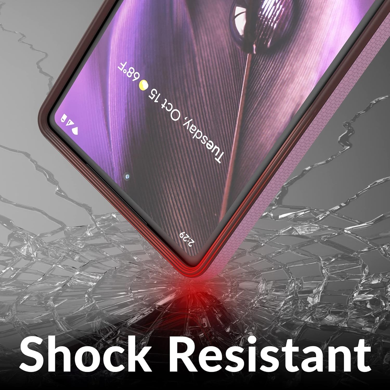 Dual Guard for Google Pixel 6a Case, Shockproof Protection Dual Layer Case – Lil