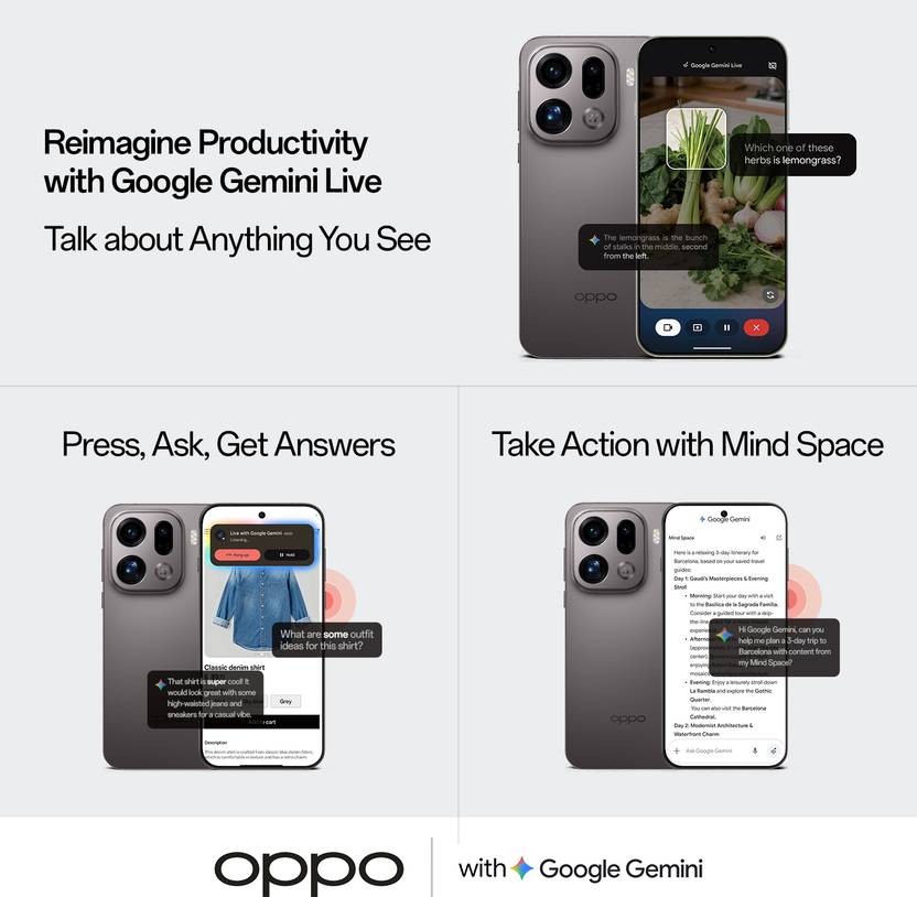 OPPO Find X9 5G – Space Black 16GB RAM 512GB –Global Version No Tariff In Usa.