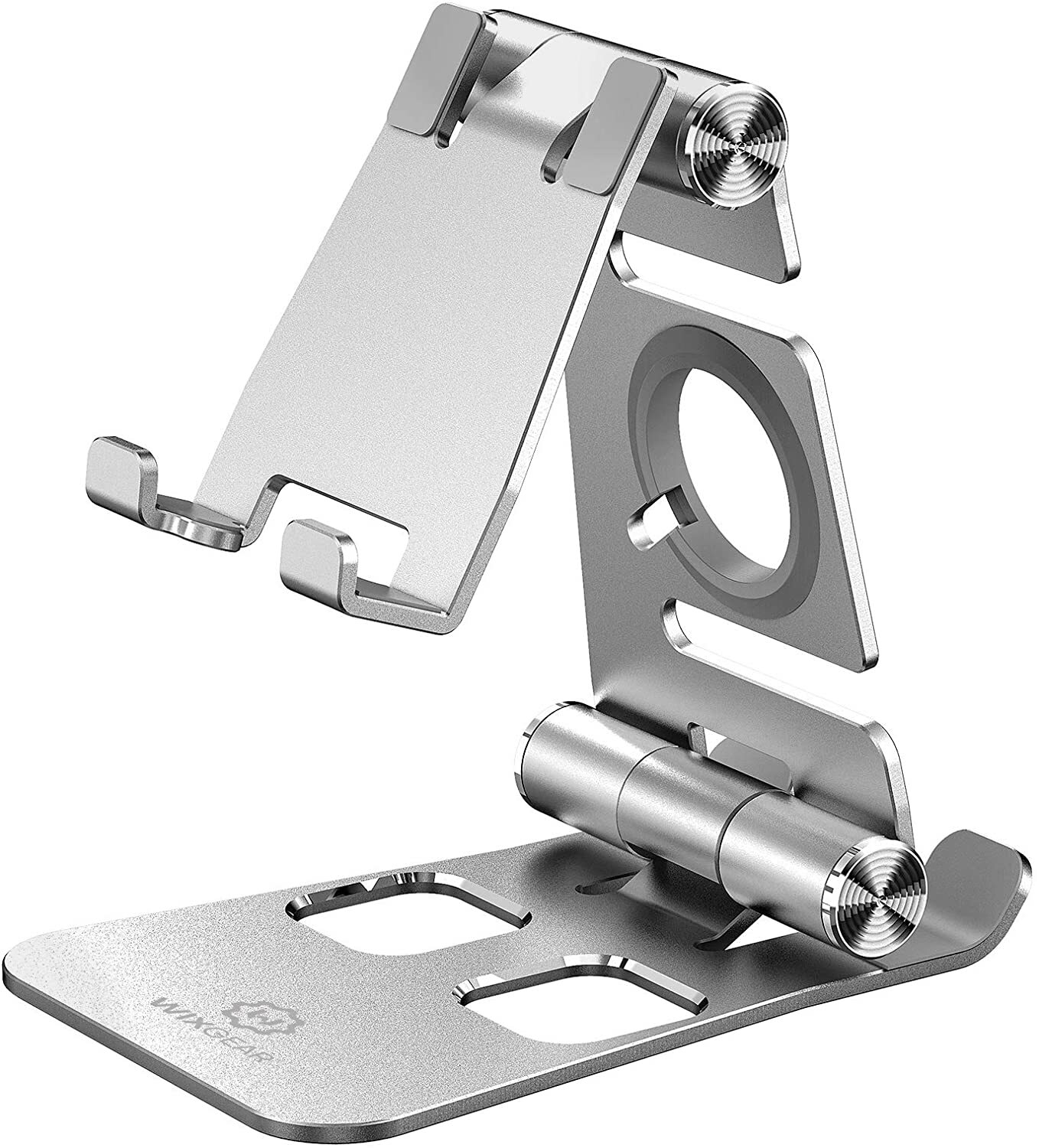 WixGear 3 in 1 Foldable Aluminum Phone, Tablet Stand and Apple Watch Stand
