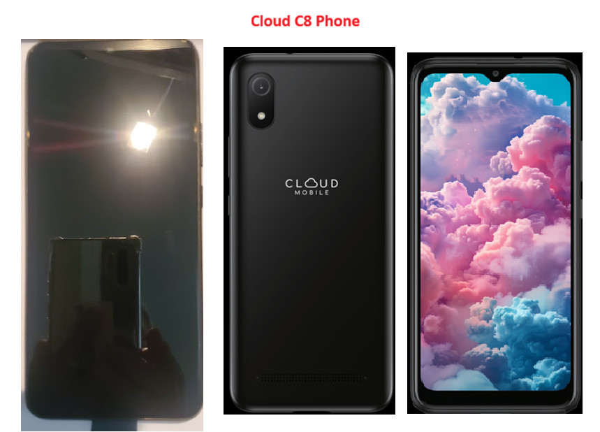 Cloud Mobile Stratus C8 32GB Black 6.5″ Smartphone TruConnect 4G LTE