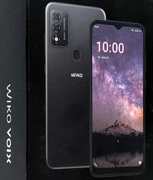 WIKO Voix U616AT T-Mobile 4G LTE 32GB 6.5-inch Display 13MP Smartphone, Gray