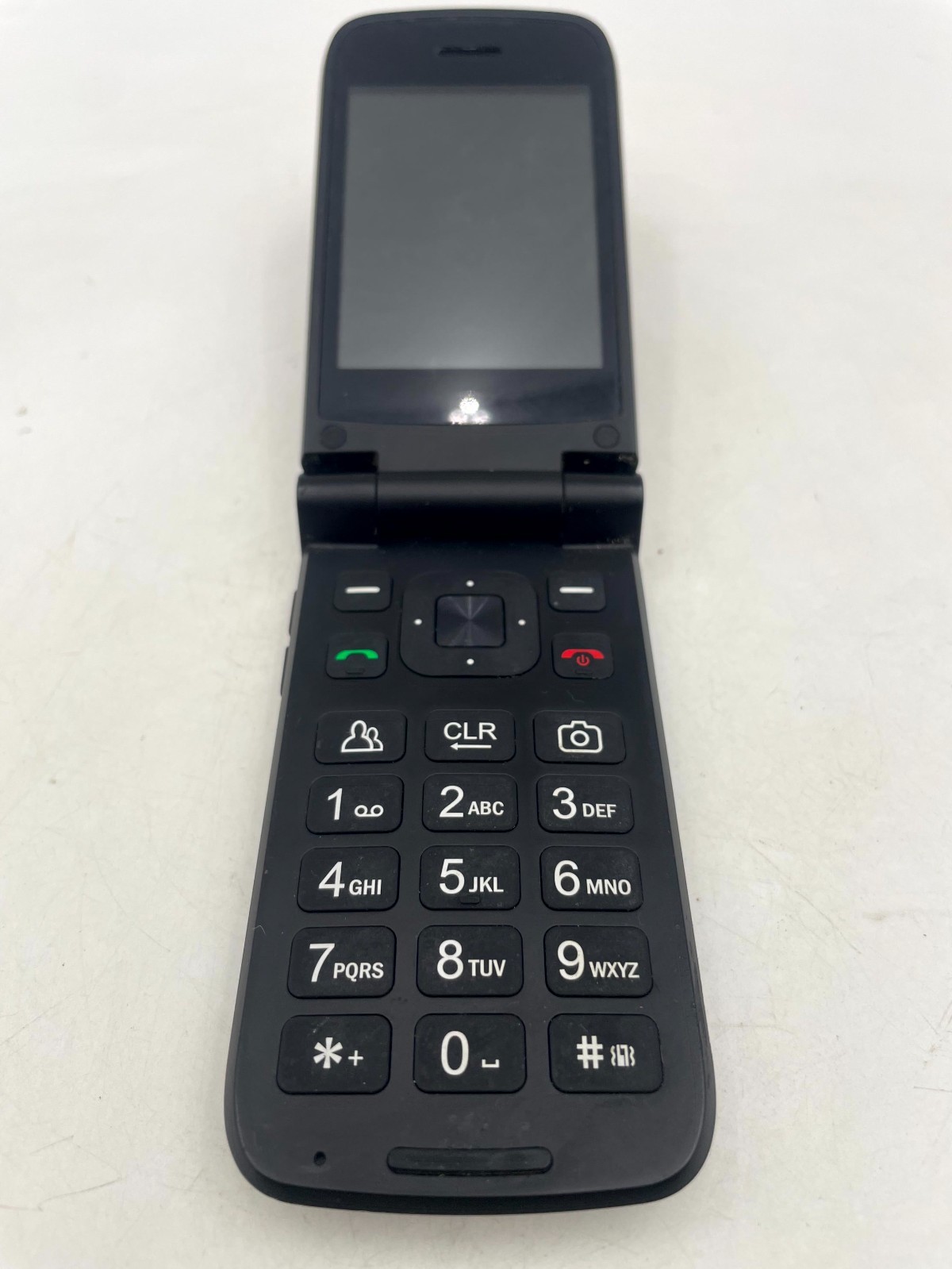 Orbic Verizon Flip Cell Phone Black 2.8″ Color Screen Rear Camera NEED BATTERY