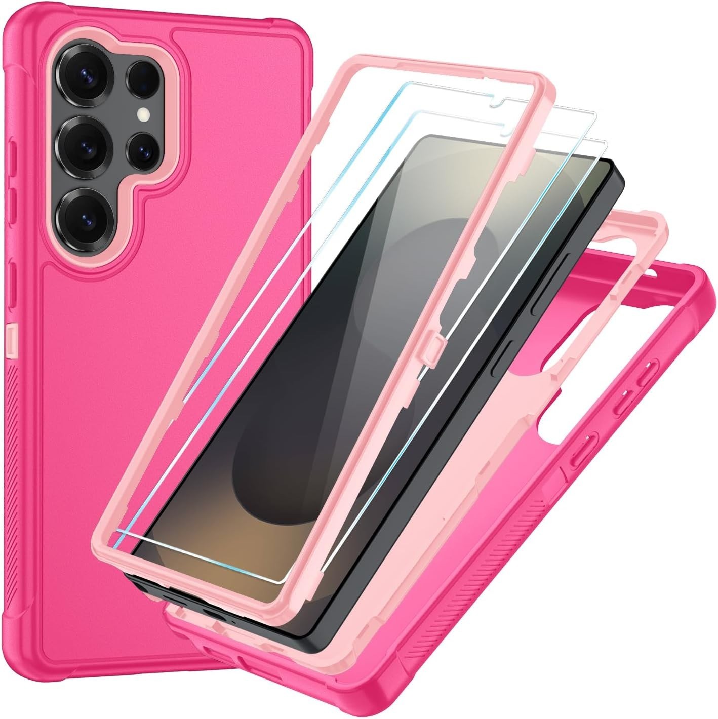 For Samsung Galaxy S25 Ultra 5G Case with Heavy Duty Shockproof Protective Cover