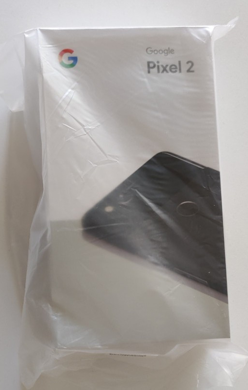 Google Pixel 2 – 64 GB – Just Black (Unlocked) – New – Sealed