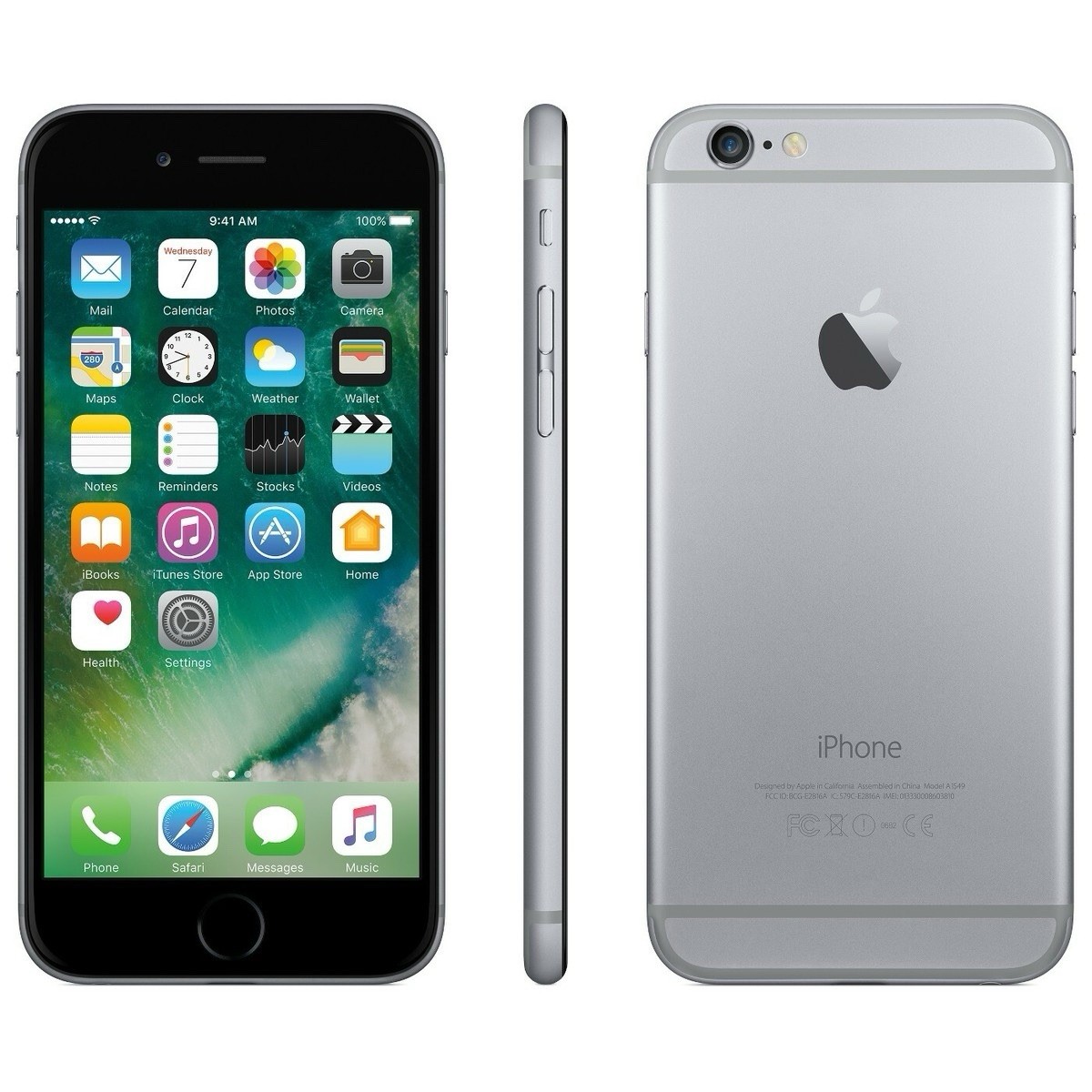 Apple iPhone 6 Space Gray 64GB Unlocked A1549 Good Condition Clean No Dents