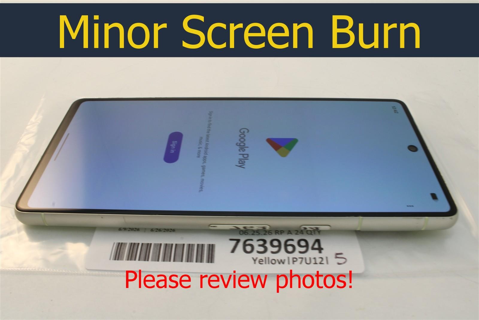 Google Pixel 7 128GB Yellow – Carrier Unlocked AT&T T-Mobile Verizon GSM 7639694
