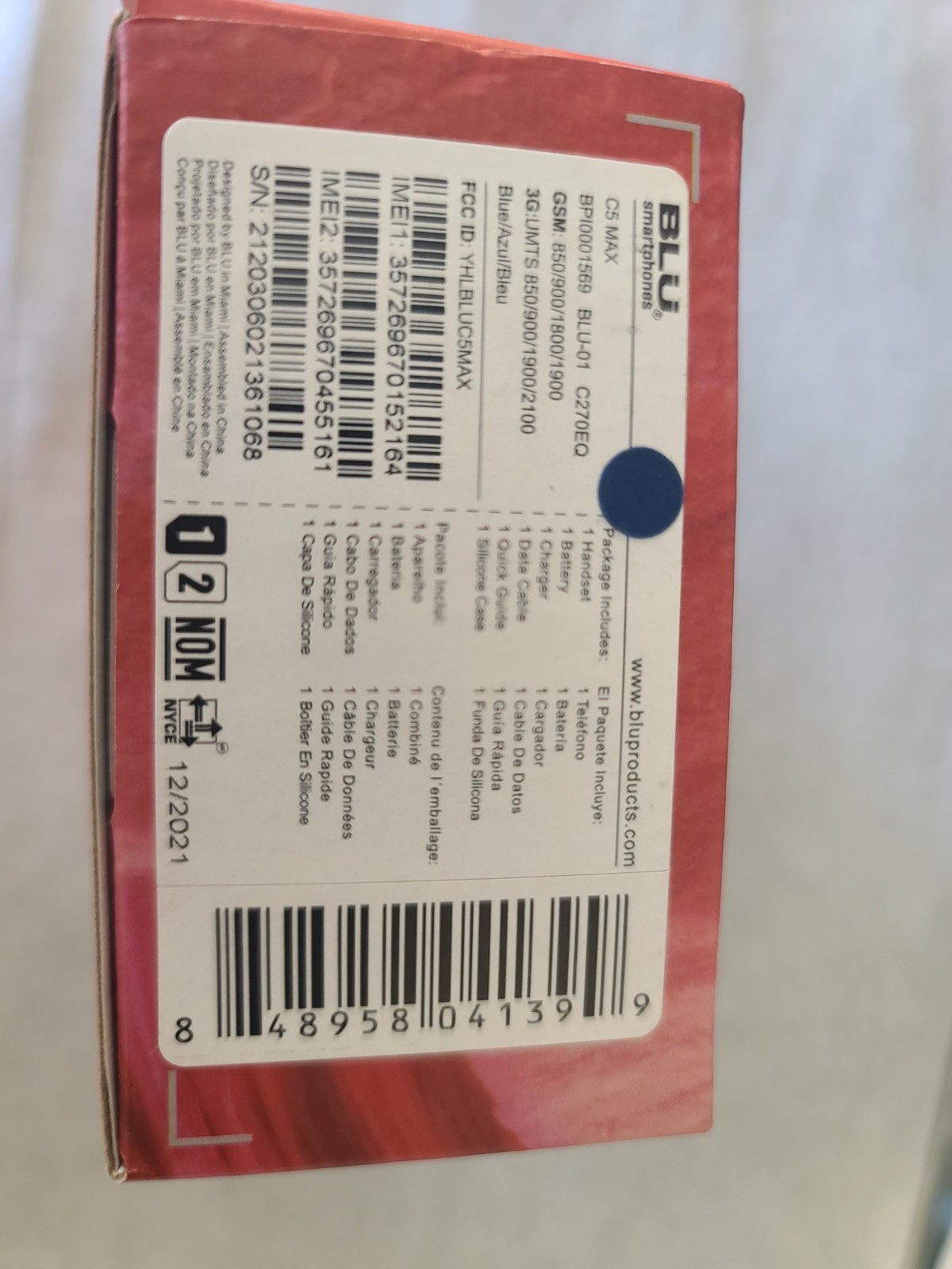 BLU C5MAX