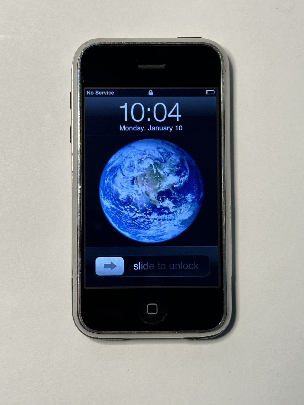 Rare iOS 1.0 Apple iPhone 1st Generation – 4GB – Black A1203 (GSM) 2G MA501LL/A