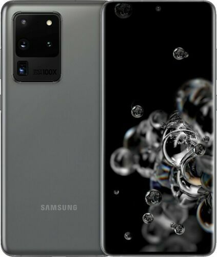 Samsung Galaxy S20 Ultra 5G SM-G988U Unlocked 128GB 512GB 6.9″ Large Screen Good