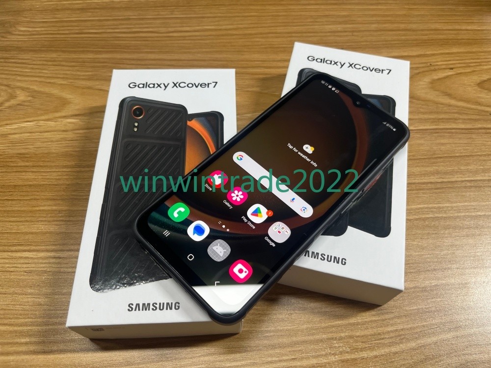 Unlocked Samsung Galaxy XCover 7 5G SM-G556B 6+128GB 6.6″ IP68 GPS New Unopened