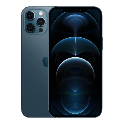 Apple iPhone 12 Pro Max 6.7″ A2342 128GB Pacific Blue (T-Mobile Locked) – Good