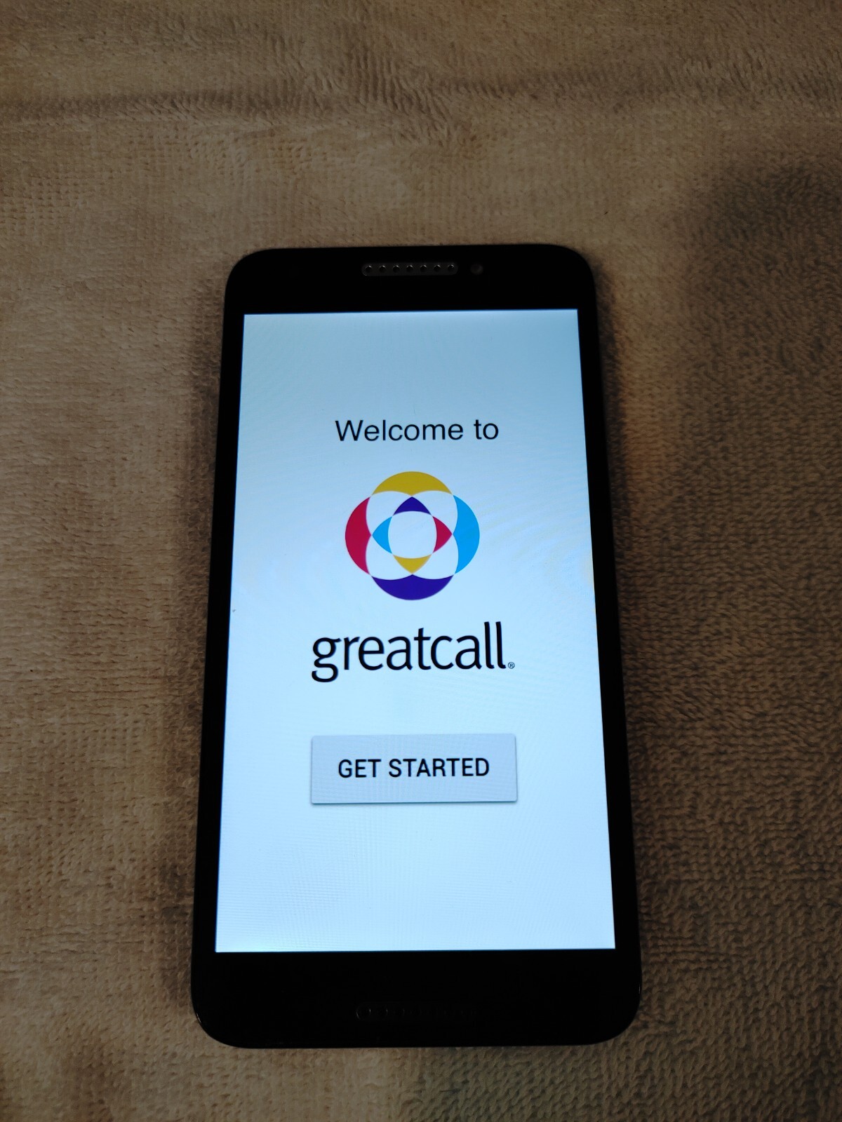 Jitterbug Smart2 Easy-to-Use 5049S Smartphone for Seniors by GreatCall No Box